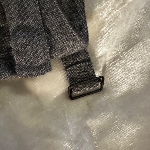 Vintage Free People WOOL buckle waist trousers Gray - Picture 14 of 16